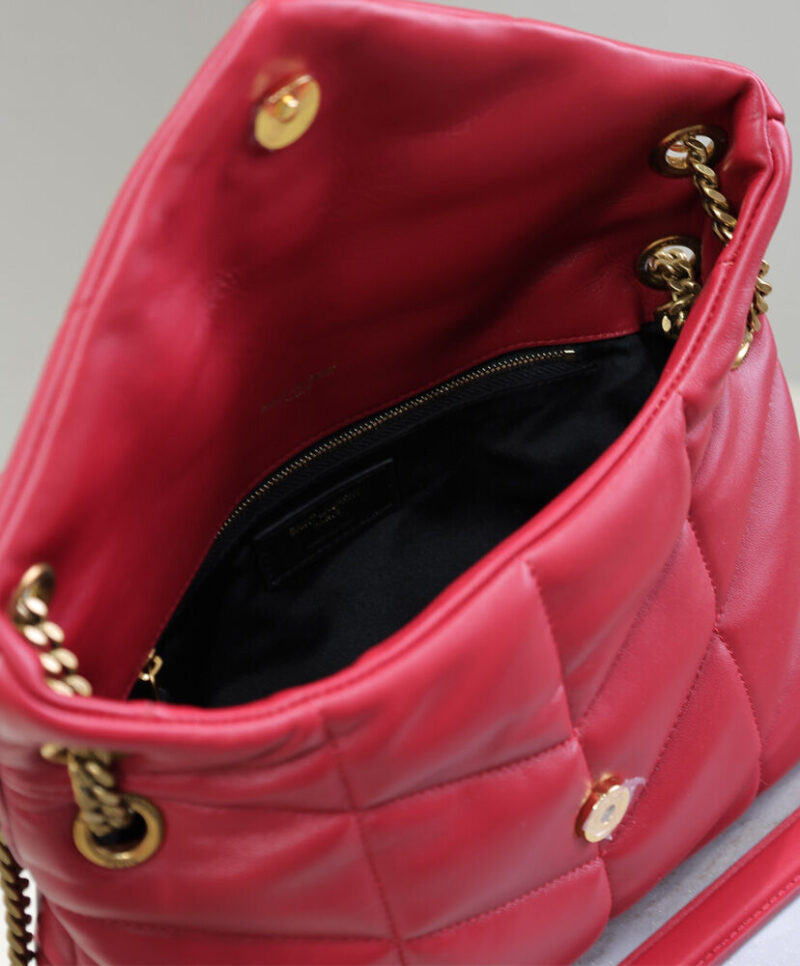 Saint Laurent Puffer Small In Nappa Leather
